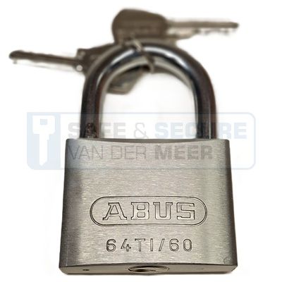 Abus hangslot titalium 64/60  